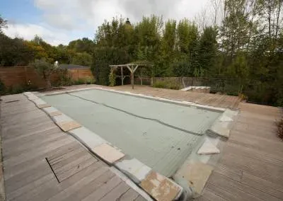 maçonnerie piscine à Saint-Robert